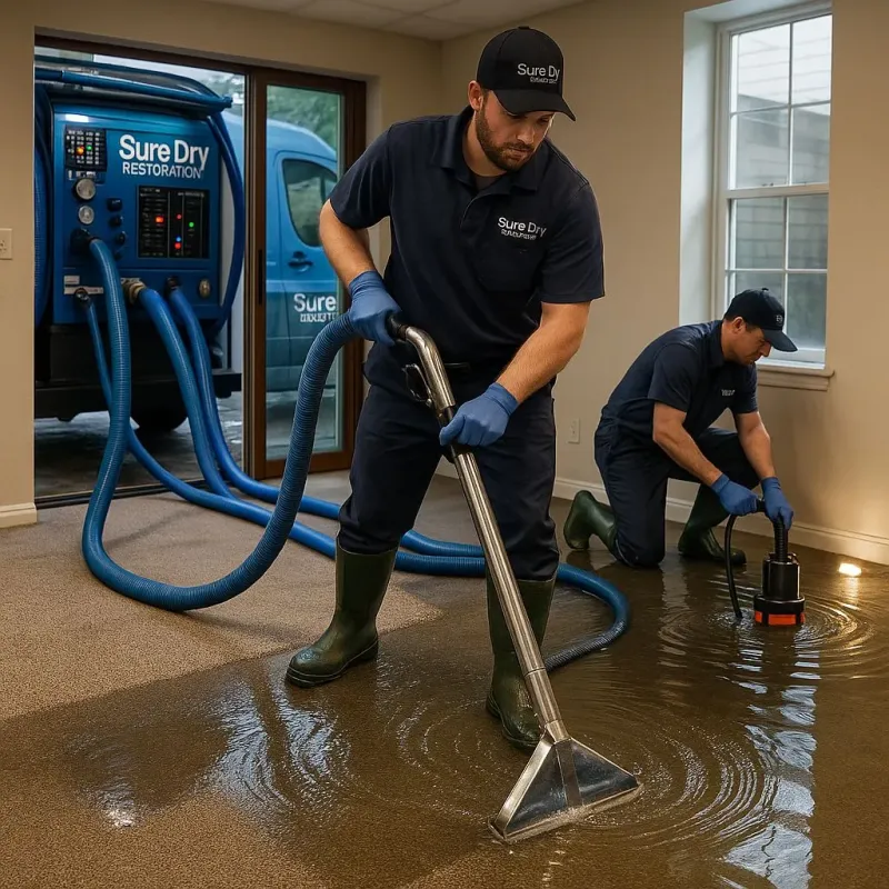 Water Extraction and Removal process in North Patchogue, NY